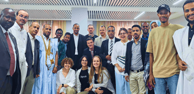 Kitsoft team with workshop participants in Mauritania Kitsoft team with workshop participants in Mauritania