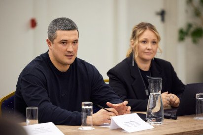 Mykhailo Fedorov, Deputy Prime Minister of Ukraine for Innovation, Education, Science and Technology — Minister of Digital Transformation, Valeriya Ionan, Deputy Minister for European Integration at the Ministry of Digital Transformation of Ukraine Mykhailo Fedorov, Deputy Prime Minister of Ukraine for Innovation, Education, Science and Technology — Minister of Digital Transformation, Valeriya Ionan, Deputy Minister for European Integration at the Ministry of Digital Transformation of Ukraine